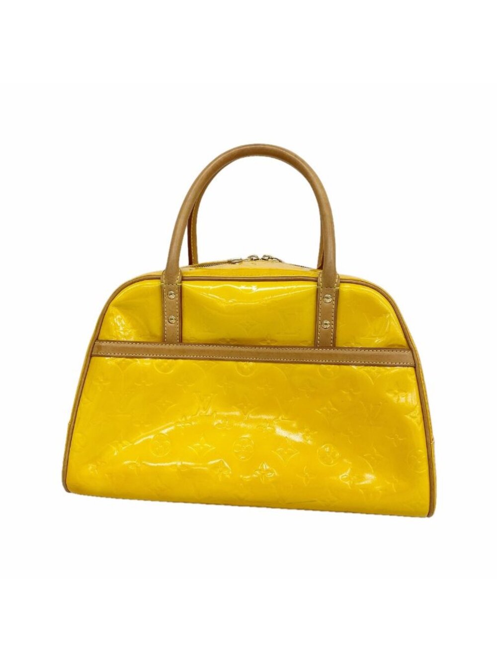 Louis Vuitton Handbag Vernis Tompkins Square Jaune